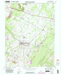 Download a high-resolution, GPS-compatible USGS topo map for Berlin, PA (1991 edition)