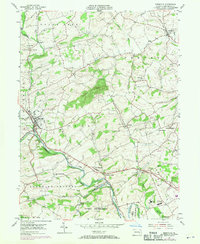 Download a high-resolution, GPS-compatible USGS topo map for Bernville, PA (1970 edition)