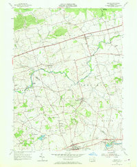 preview thumbnail of historical topo map of Berks County, PA in 1955