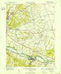 Download a high-resolution, GPS-compatible USGS topo map for Birdsboro, PA (1950 edition)