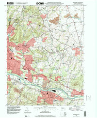 Download a high-resolution, GPS-compatible USGS topo map for Birdsboro, PA (2001 edition)
