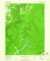 Download a high-resolution, GPS-compatible USGS topo map for Black Moshannon, PA (1960 edition)