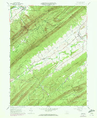 Download a high-resolution, GPS-compatible USGS topo map for Blain, PA (1972 edition)