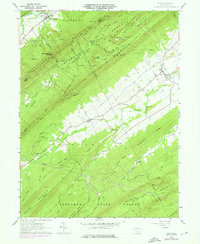 Download a high-resolution, GPS-compatible USGS topo map for Blain, PA (1976 edition)