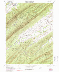 Download a high-resolution, GPS-compatible USGS topo map for Blain, PA (1988 edition)