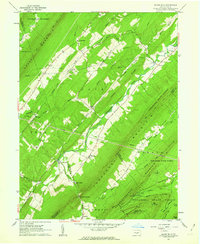 Download a high-resolution, GPS-compatible USGS topo map for Blairs Mills, PA (1963 edition)