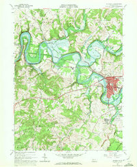 Download a high-resolution, GPS-compatible USGS topo map for Blairsville, PA (1972 edition)