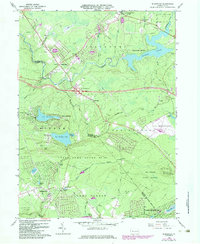 Download a high-resolution, GPS-compatible USGS topo map for Blakeslee, PA (1984 edition)