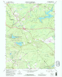Download a high-resolution, GPS-compatible USGS topo map for Blakeslee, PA (1995 edition)