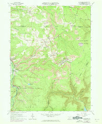 Download a high-resolution, GPS-compatible USGS topo map for Blandburg, PA (1973 edition)
