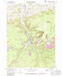 Download a high-resolution, GPS-compatible USGS topo map for Blossburg, PA (1986 edition)