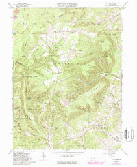 Download a high-resolution, GPS-compatible USGS topo map for Blue Knob, PA (1988 edition)