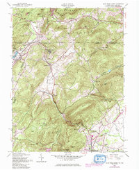 Download a high-resolution, GPS-compatible USGS topo map for Blue Ridge Summit, PA (1986 edition)