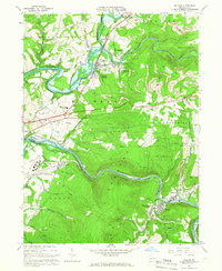 Download a high-resolution, GPS-compatible USGS topo map for Bolivar, PA (1966 edition)