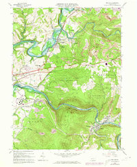 Download a high-resolution, GPS-compatible USGS topo map for Bolivar, PA (1973 edition)