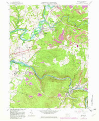 Download a high-resolution, GPS-compatible USGS topo map for Bolivar, PA (1982 edition)