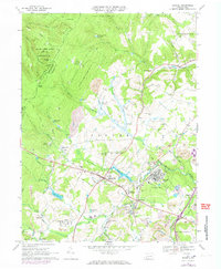 Download a high-resolution, GPS-compatible USGS topo map for Boswell, PA (1973 edition)