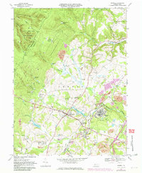 Download a high-resolution, GPS-compatible USGS topo map for Boswell, PA (1982 edition)