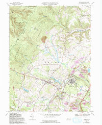 Download a high-resolution, GPS-compatible USGS topo map for Boswell, PA (1993 edition)