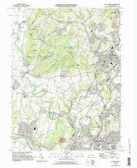 Download a high-resolution, GPS-compatible USGS topo map for Boyertown, PA (1996 edition)
