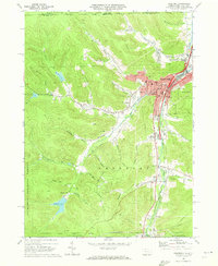 Download a high-resolution, GPS-compatible USGS topo map for Bradford, PA (1973 edition)