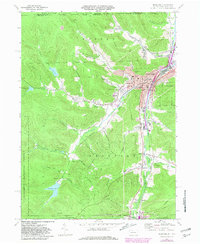Download a high-resolution, GPS-compatible USGS topo map for Bradford, PA (1981 edition)