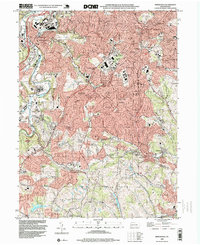 Download a high-resolution, GPS-compatible USGS topo map for Bridgeville, PA (1999 edition)