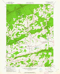 Download a high-resolution, GPS-compatible USGS topo map for Broadheadsville, PA (1962 edition)