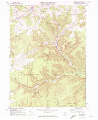 Download a high-resolution, GPS-compatible USGS topo map for Brookland, PA (1972 edition)