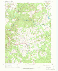 Download a high-resolution, GPS-compatible USGS topo map for Brush Valley, PA (1972 edition)
