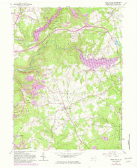Download a high-resolution, GPS-compatible USGS topo map for Brush Valley, PA (1982 edition)