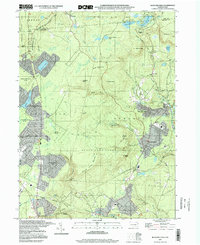 Download a high-resolution, GPS-compatible USGS topo map for Buck Hill Falls, PA (2000 edition)