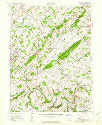Download a high-resolution, GPS-compatible USGS topo map for Buckingham, PA (1961 edition)