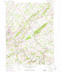 Download a high-resolution, GPS-compatible USGS topo map for Buckingham, PA (1975 edition)