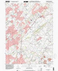 preview thumbnail of historical topo map of Bucks County, PA in 1999