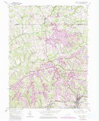 Download a high-resolution, GPS-compatible USGS topo map for Burgettstown, PA (1979 edition)
