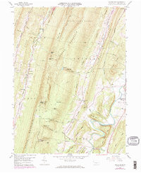 Download a high-resolution, GPS-compatible USGS topo map for Butler Knob, PA (1972 edition)