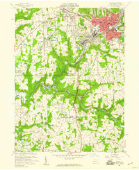 Download a high-resolution, GPS-compatible USGS topo map for Butler, PA (1959 edition)