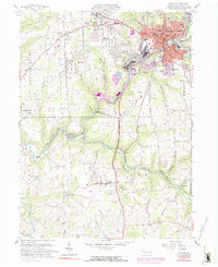 Download a high-resolution, GPS-compatible USGS topo map for Butler, PA (1958 edition)