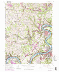 Download a high-resolution, GPS-compatible USGS topo map for California, PA (1979 edition)