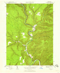 Download a high-resolution, GPS-compatible USGS topo map for Cameron, PA (1958 edition)