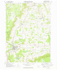 Download a high-resolution, GPS-compatible USGS topo map for Canton, PA (1978 edition)