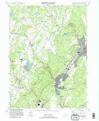 Download a high-resolution, GPS-compatible USGS topo map for Carbondale, PA (1995 edition)