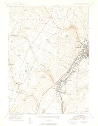 Download a high-resolution, GPS-compatible USGS topo map for Carbondale, PA (1949 edition)