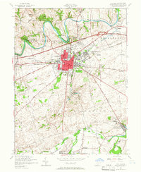 Download a high-resolution, GPS-compatible USGS topo map for Carlisle, PA (1966 edition)