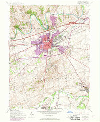 Download a high-resolution, GPS-compatible USGS topo map for Carlisle, PA (1969 edition)