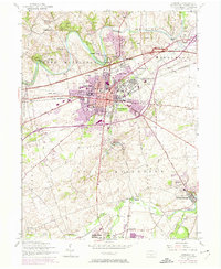 Download a high-resolution, GPS-compatible USGS topo map for Carlisle, PA (1974 edition)