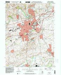 preview thumbnail of historical topo map of Carlisle, PA in 1994