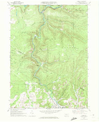Download a high-resolution, GPS-compatible USGS topo map for Carman, PA (1972 edition)