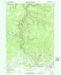 Download a high-resolution, GPS-compatible USGS topo map for Carman, PA (1988 edition)